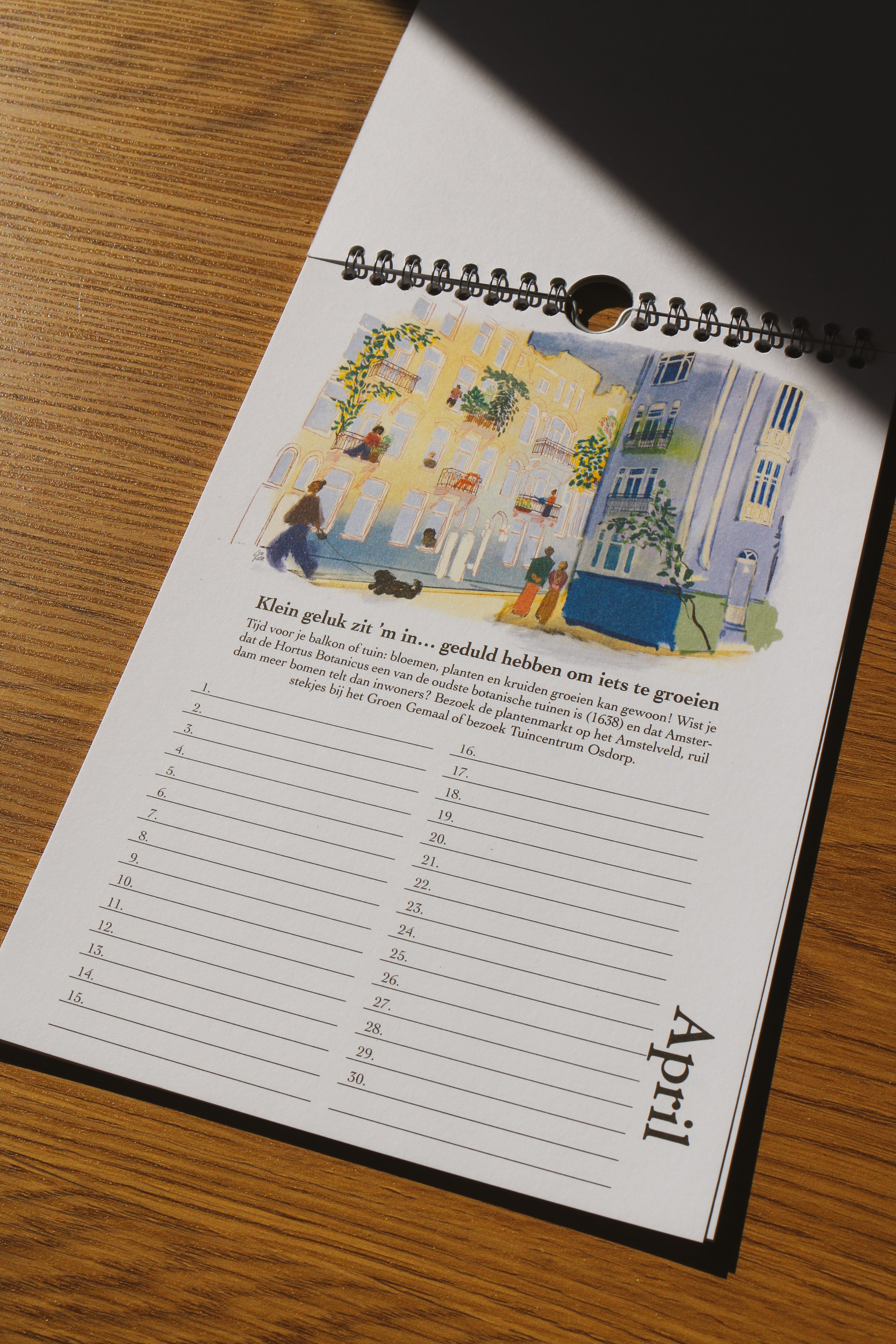 Verjaardagskalender: Klein geluk in het drukke Amsterdam